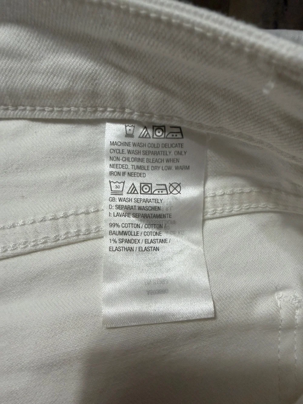 Jason Wu White Cropped jeans
